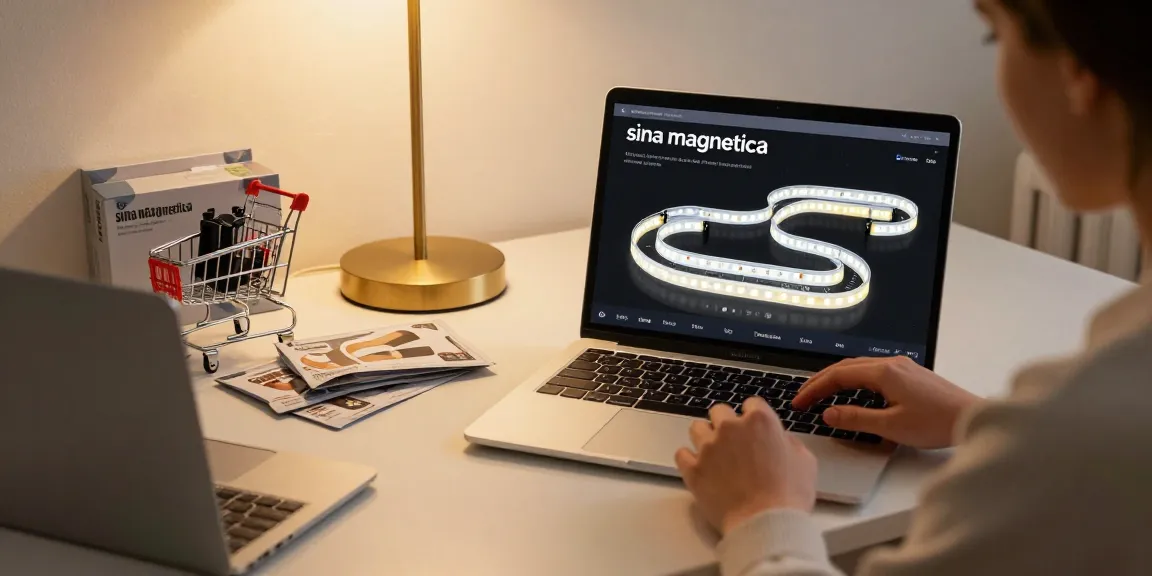 Explore premium sina magnetica products for LED lighting in the online shopping platform showcasing best deals.