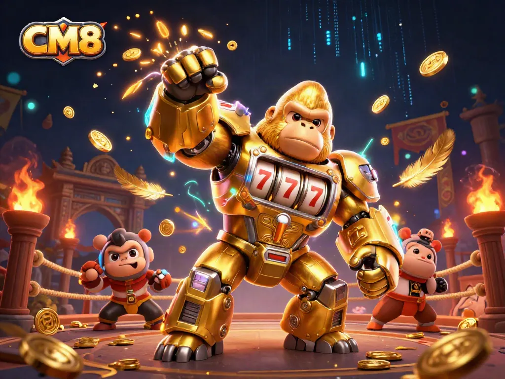 Join the thrilling CM8 gaming experience with vibrant action and dynamic casino elements.