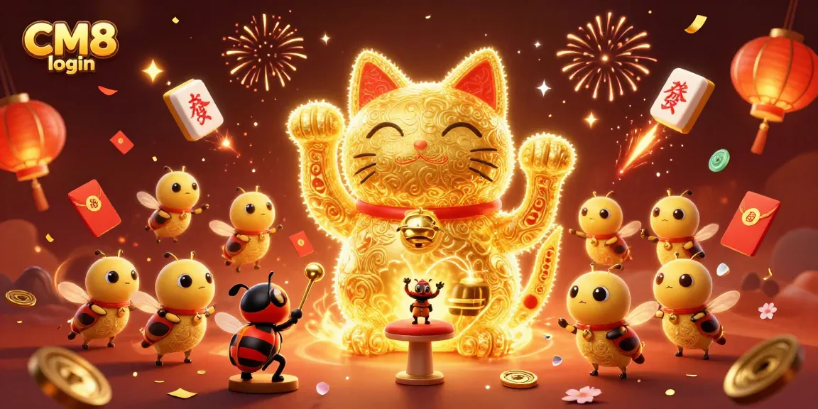 Experience thrilling wins at CM8 login with a vibrant celebration of games and fun.